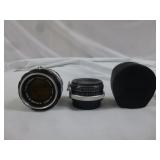 Nikkor-S & Kuko Auto Plus Vintage Camera Lenses