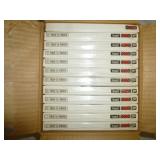 12pc 3M Reel to Reel Magnetic Tapes - NOS