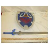 Legend of Zelda Link Master Sword & Hylian Shield