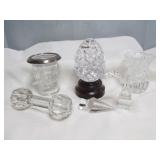 Vintage Crystal Collectibles - Waterford Egg, Etc.