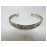 Native American Sterling Silver Cuff Bracelet