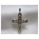 Vintage Sam Philipe Sterling Silver Designer Cross