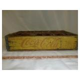 Vintage Wood Coca Cola 24 Glass Bottle Crate