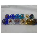 Pokemon Glass Marbles - 12pc Pokemon Character Set
