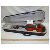 Student Violin 3/4 Size Wood Violin w/ Bow & Case