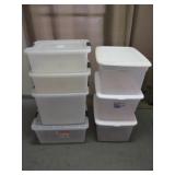 7pc Storage Totes w/ Lids