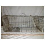 Galvanized Steel 32" Animal Live Trap