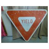 YIELD Full Size Metal Road Sign