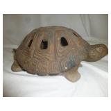 Vintage Cast Iron Turtle Garden Lantern