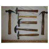 7pc Vintage Hammers & Specialty Hammers