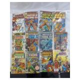 Vintage Marvel Comics - Kung Fu, Spider Man, Thing