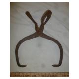 Pair of Antique Ice Tongs / Log Tongs