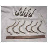 Brass Wall Hook Sets