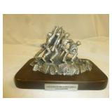 Danbury Mint Victory at Iwo Jima Pewter Sculpture