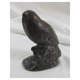 Antique Bronze Bird Sculpture - Jacinthe Bruneau?