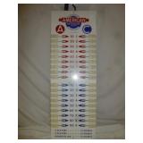 American Shuffleboard Co. Metal Scoar Board