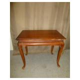 Mid Century Wood Side Table