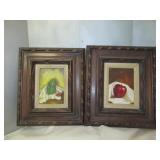 Margie Barger Texas Artist Signed Still Life Oils