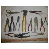 Pliers, Vice Grip, Fence Pliers, Side Cutters, Etc