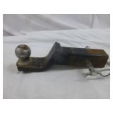 Steel Receiver Hitch Insert w/ Pin & 2" Ball