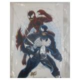 Josh C Lyman Signed Marvel Venom & Carnage Poster