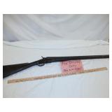 Wm. Morse Antique Double Barrel Shotgun Display