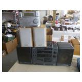 Panasonic & RCA Compact CD Stereo Systems