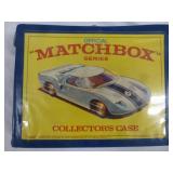 22pc Vintage Die Cast Metal Cars in Matchbox Case