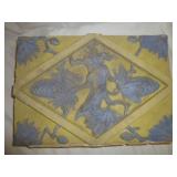 Antique Architectural Terra Cotta Frieze Block
