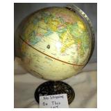 Vintage Replogle World Classic Topographic Globe