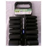 Pittsburgh 13pc Deep Impact Socket Set - Unused