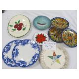 9pc Vintage Collector / Decorator Plates