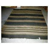 Vintage Woven Dyed Wool Blanket