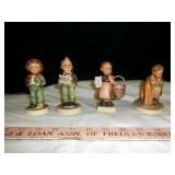 4pc Vintage Porcelain Goebel Hummel Figurines