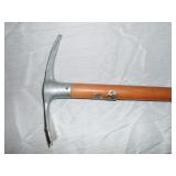Vintage Swiss Souvenir Ice Axe Walking Stick