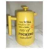Frieling Humorous French Coffee Press - NEW