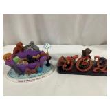 2pc Hamilton Dachshund / Doxies Figures
