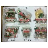 Danbury Mint Dachshund Christmas Train Set
