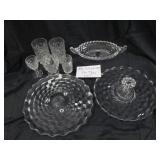 Fostoria American Pattern Cubist Glass Collection