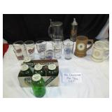 Beer Steins - Beer Glasses - Bottle Banks - Etc