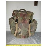 Dutch Army 35L Woodland Camo Patrol Pack