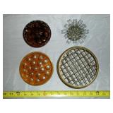 4pc Vintage Flower Froge - Pique Fleurs
