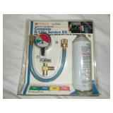Complete R-134a Auto Air Conditioner Service Kit