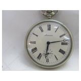 Vintage Russian Molnija Pocket Watch - Working