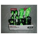 Set of 4 Ratchet Straps / Cargo Straps - 2 Unused