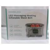 LED Massaging Heating Inflatable Waist Belt