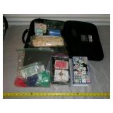 Dominoes - Cards - Table Games - In Targus Case