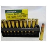 Remington 32 Win Spl 170gr SP Ammunition - 20rds