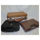 3pc Hard Side Pistol / Revolver Cases