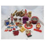 Tiny Toys & Collectibles in Vintage Tin
